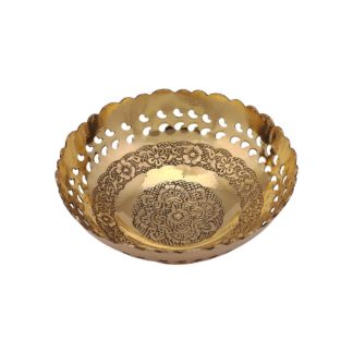 Brass Fruit Bowl 5 Inches
