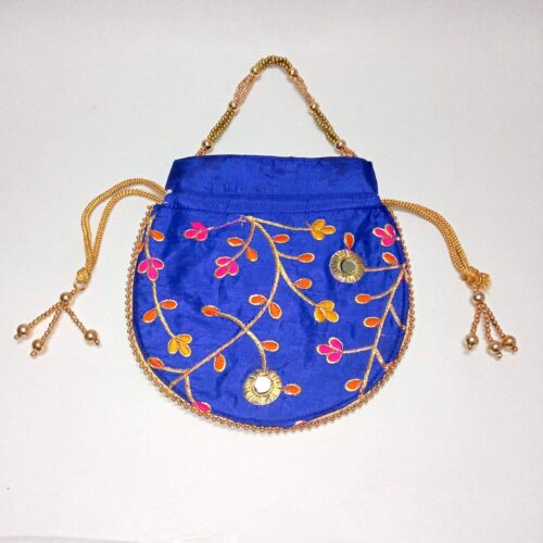 mirror work potli bags